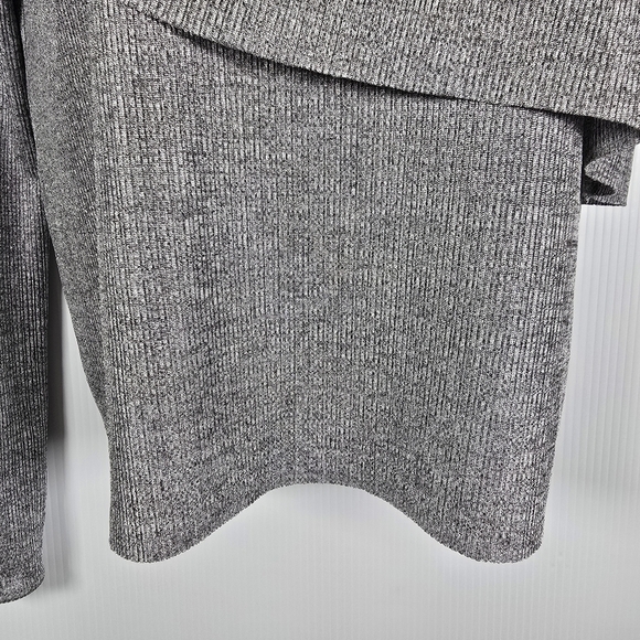 Zara TRF One Shoulder Knit Pullover With Metallic Effect Size Small - Picture 4 of 11